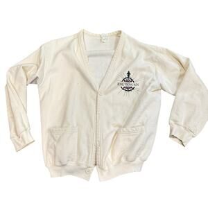 Vintage Royal Viking Sun Long Sleeve Cardigan Sweater Mens Unisex OSFA - BUB